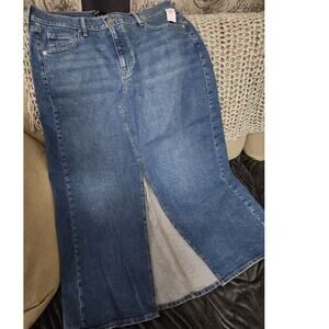 GAP - Front split maxi skirt, NWT size 16/33